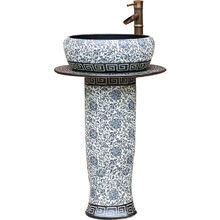 立柱盆图片大全 15款精选与智能马桶搭配指南